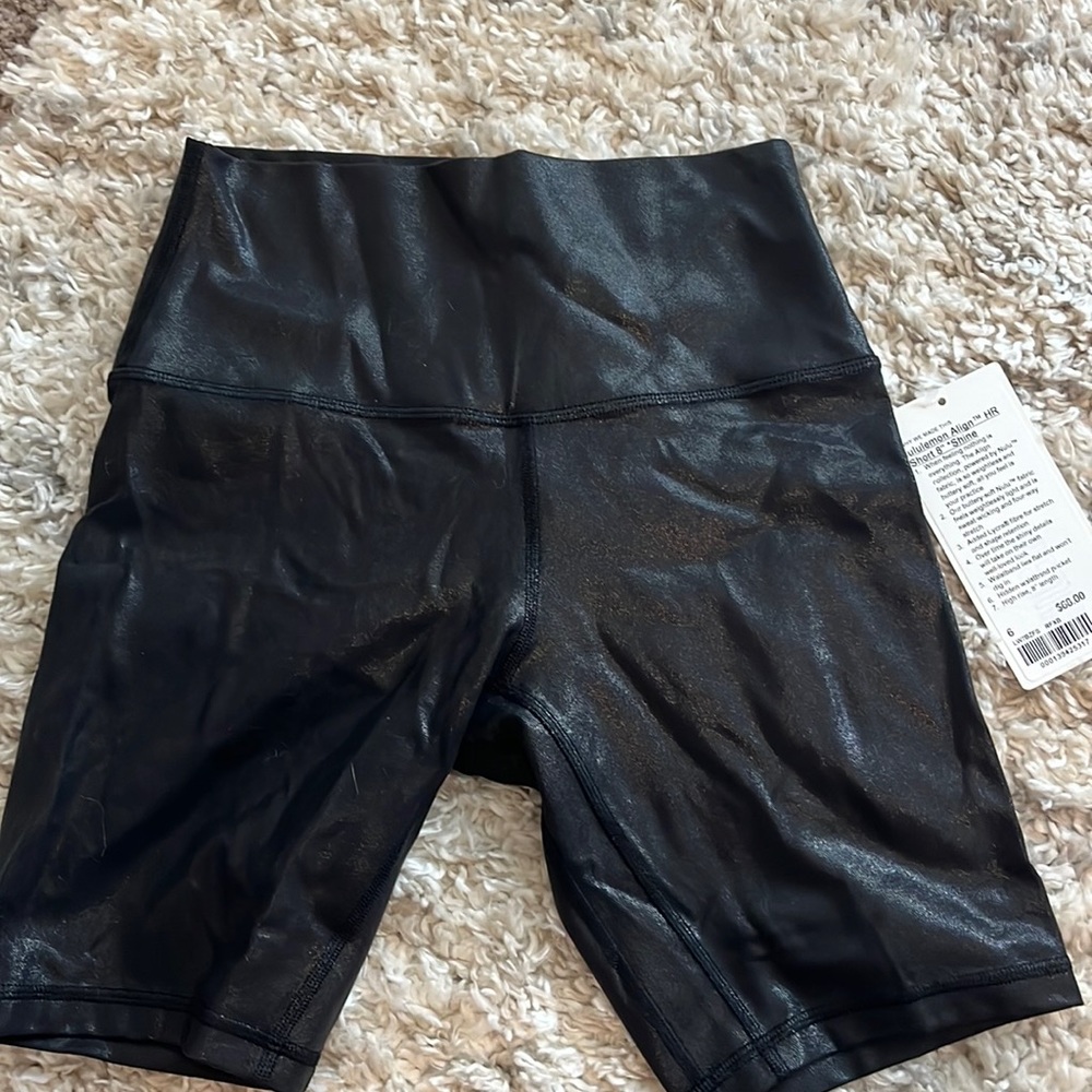 Lululemon align high rise short shine